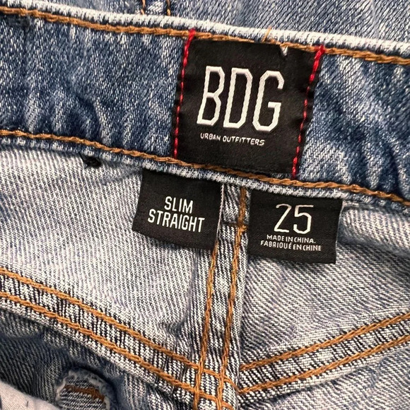 Urban Outfitters BDG Paint Splatter Straight Leg Jeans - Picture 7 of 8